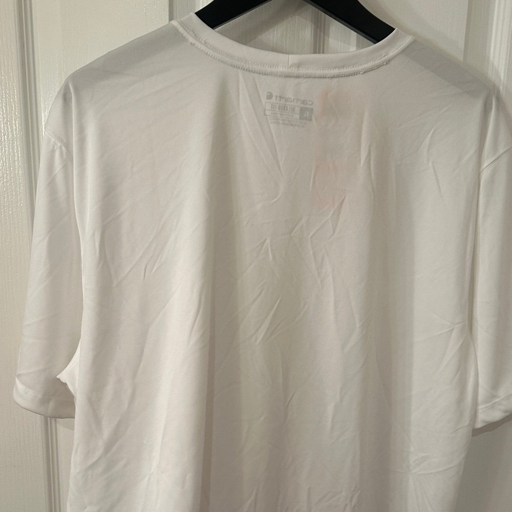 Carhartt Men's White Short Sleeve Tee - Picture 4 of 7